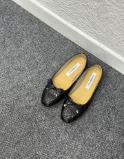 passion küt burun ön fiyonk detay kadın babet siyah rugan