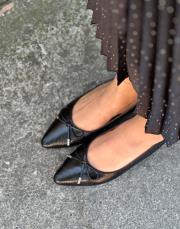 ricard sivri burun ön fiyonk detay kadın babet siyah 2